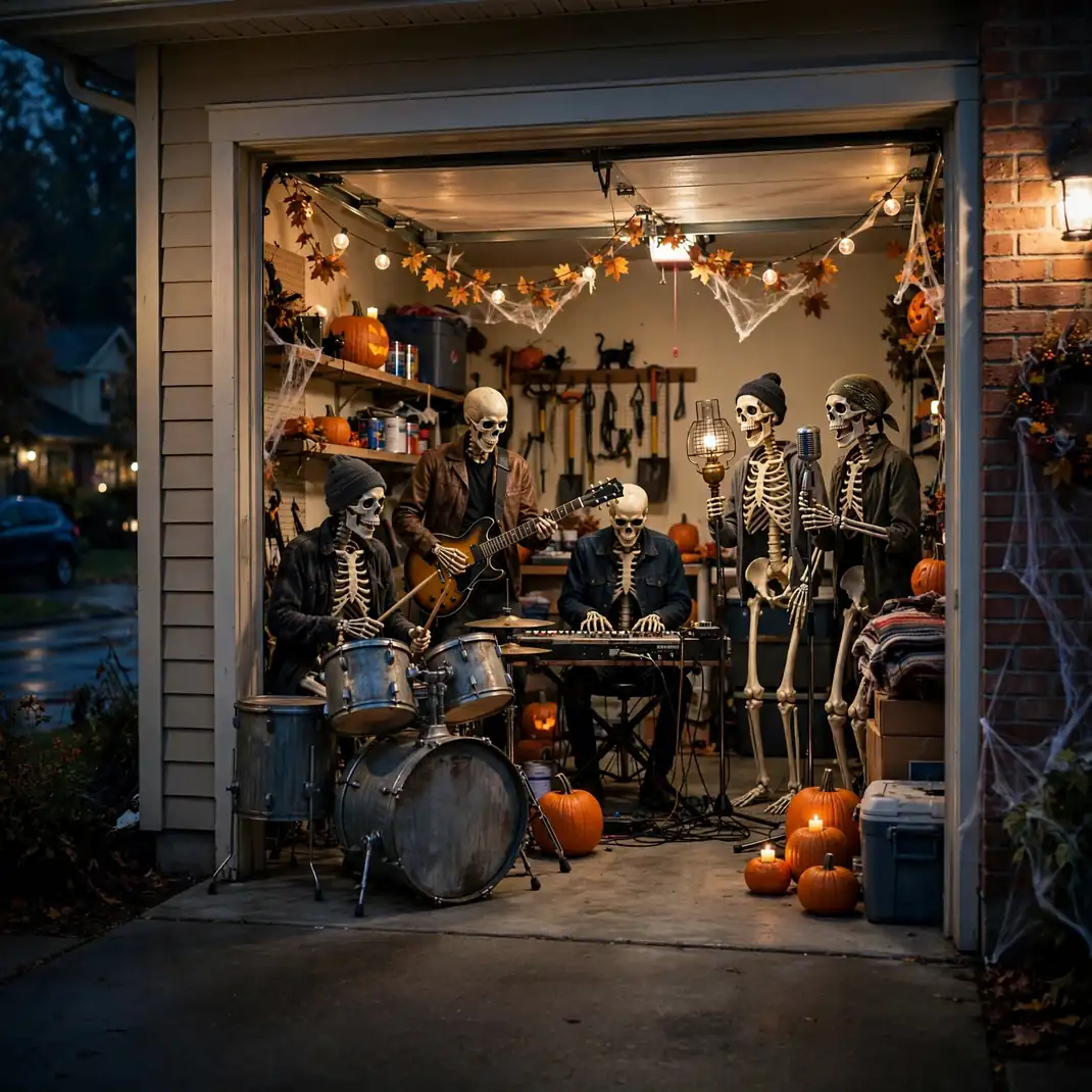 Design 9 Skeleton Garage Band