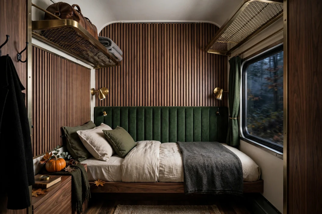 Design 9 Turn The Bed Into A Midnight Train Compartment