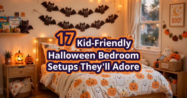 17 Kid-Friendly Halloween Bedroom Setups They’ll Adore