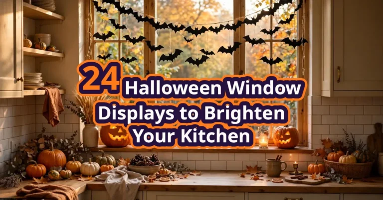 24 Halloween Window Displays to Brighten Your Kitchen