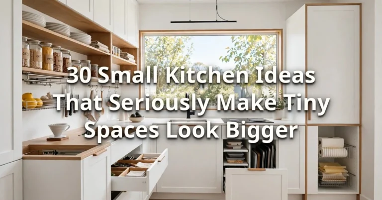 30 Small Kitchen Ideas That Seriously Make Tiny Spaces Look Bigger