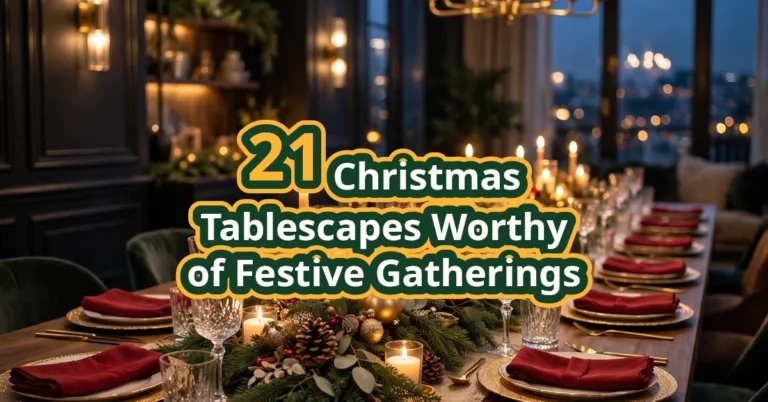 21 Christmas Tablescapes Worthy of Festive Gatherings