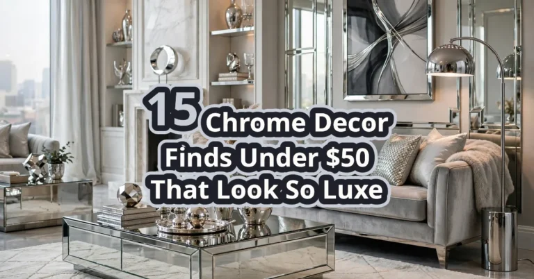 15 Chrome Decor Finds Under $50 That Look So Luxe