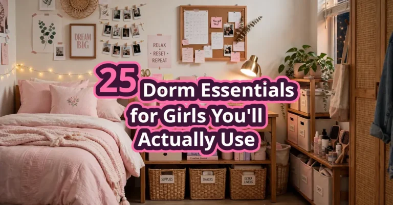 25 Dorm Essentials for Girls You’ll Actually Use