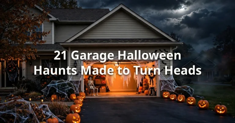 21 Garage Halloween Haunts Made to Turn Heads