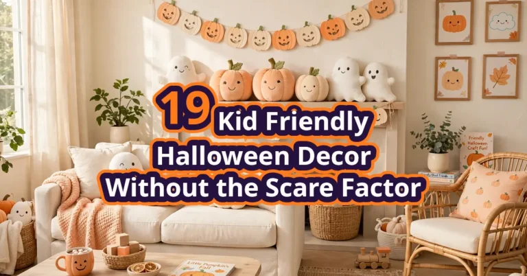 19 Kid Friendly Halloween Decor Without the Scare Factor