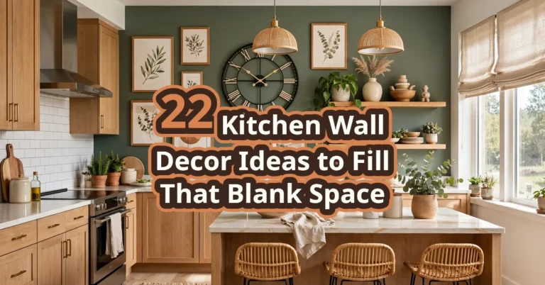 22 Kitchen Wall Decor Ideas to Fill That Blank Space