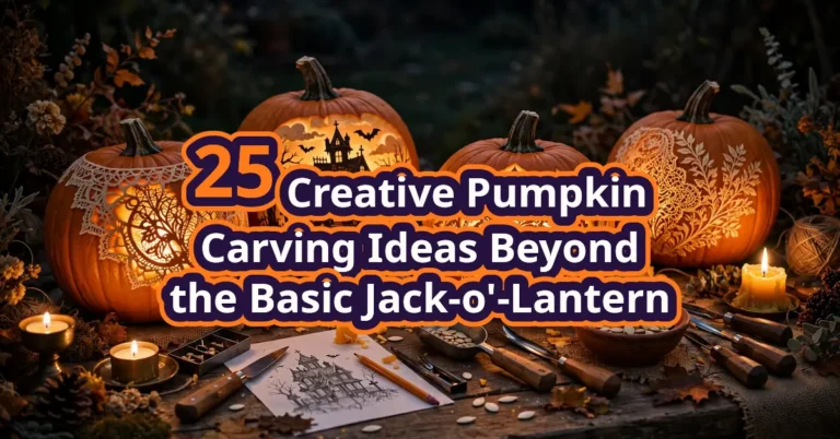 25 Creative Pumpkin Carving Ideas Beyond the Basic Jack-o’-Lantern